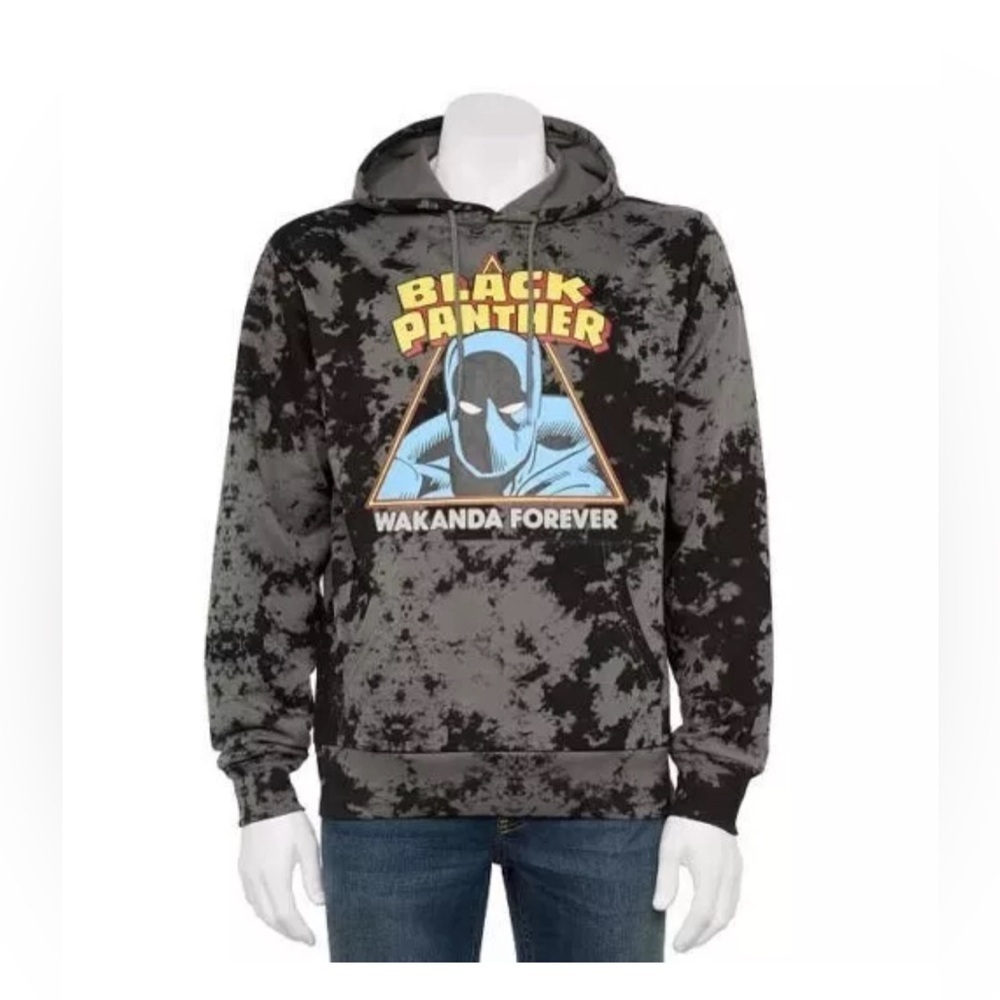 Men's Marvel Wakanda Forever Black Panther Hoodie S